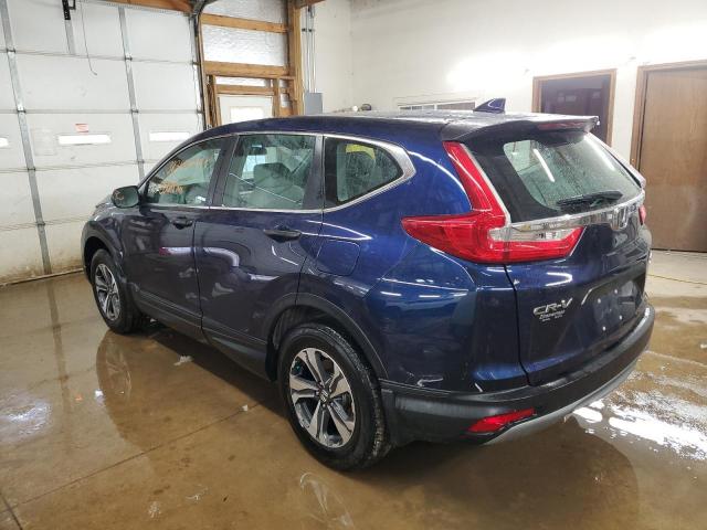 2HKRW6H32KH207387 - 2019 HONDA CR-V LX BLUE photo 2