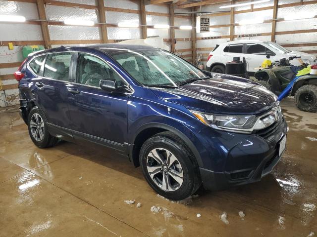 2HKRW6H32KH207387 - 2019 HONDA CR-V LX BLUE photo 4