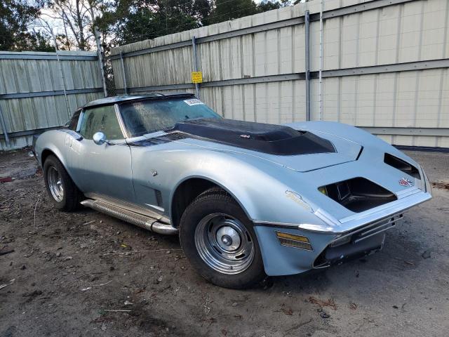 1G1AY8786C5102569 - 1982 CHEVROLET CORVETTE SILVER photo 4