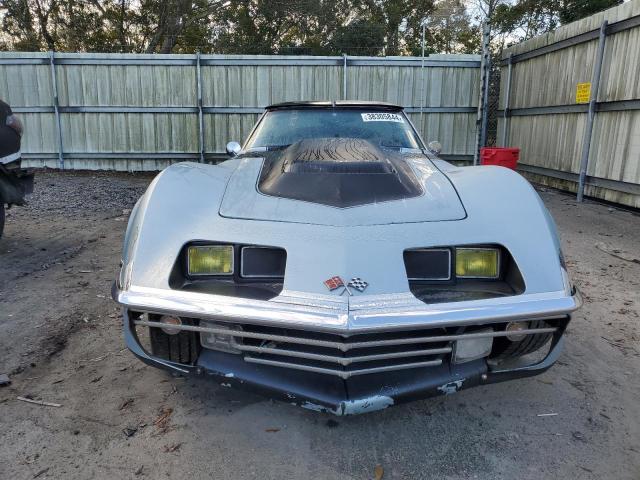 1G1AY8786C5102569 - 1982 CHEVROLET CORVETTE SILVER photo 5