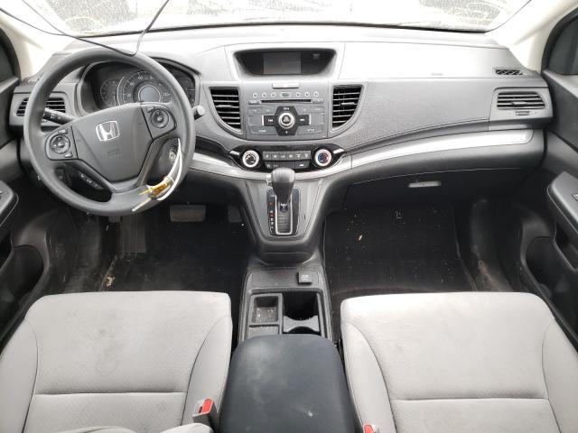 5J6RM4H33FL035411 - 2015 HONDA CR-V LX SILVER photo 9