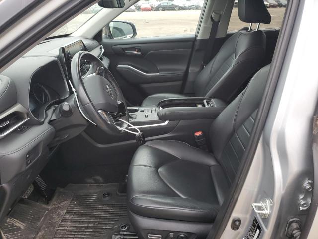 5TDGZRAH2LS512289 - 2020 TOYOTA HIGHLANDER XLE Gümüş foto 7