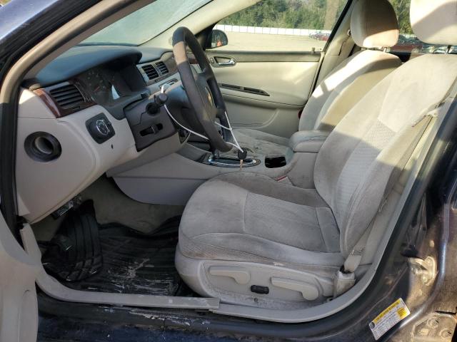 2G1WF5EK5B1316266 - 2011 CHEVROLET IMPALA LT LS BLUE photo 7