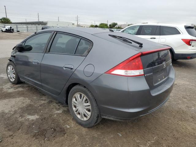 JHMZE2H54AS032023 - 2010 HONDA INSIGHT LX GRAY photo 2