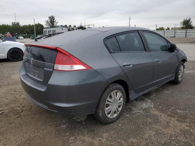 JHMZE2H54AS032023 - 2010 HONDA INSIGHT LX GRAY photo 3