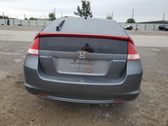 JHMZE2H54AS032023 - 2010 HONDA INSIGHT LX GRAY photo 6