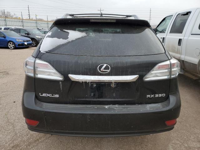 2T2BK1BA5AC076198 - 2010 LEXUS RX 350 BLACK photo 6