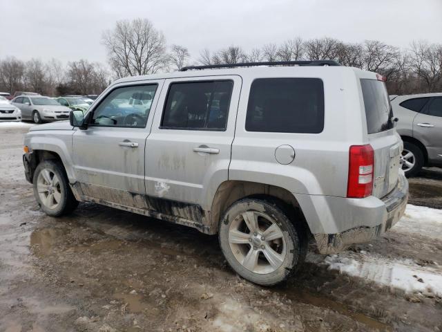 1C4NJRFB7CD638596 - 2012 JEEP PATRIOT LATITUDE SILVER photo 2