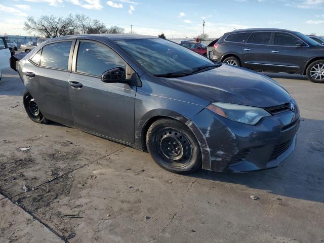 5YFBURHE5GP423464 - 2016 TOYOTA COROLLA L GRAY photo 4