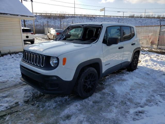 ZACCJAAT3FPB98195 - 2015 JEEP RENEGADE SPORT WHITE photo 1