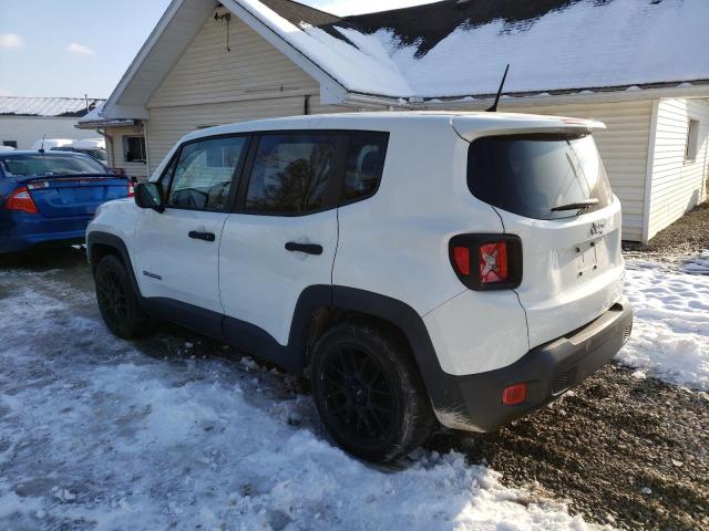 ZACCJAAT3FPB98195 - 2015 JEEP RENEGADE SPORT WHITE photo 2