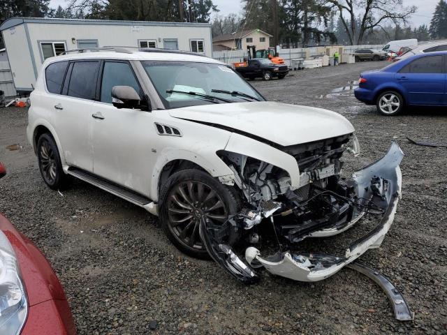 JN8AZ2NE2G9126994 - 2016 INFINITI QX80 WHITE photo 4