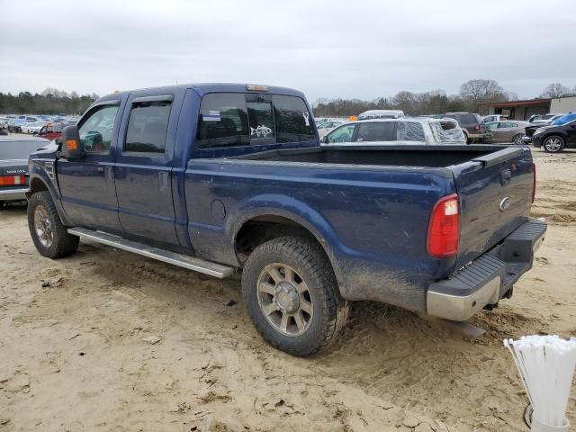 1FTSW21528EE20581 - 2008 FORD F250 SUPER DUTY BLUE photo 2