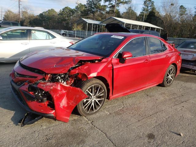 4T1T11AK5PU088199 - 2023 TOYOTA CAMRY SE NIGHT SHADE RED photo 1