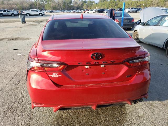 4T1T11AK5PU088199 - 2023 TOYOTA CAMRY SE NIGHT SHADE RED photo 6