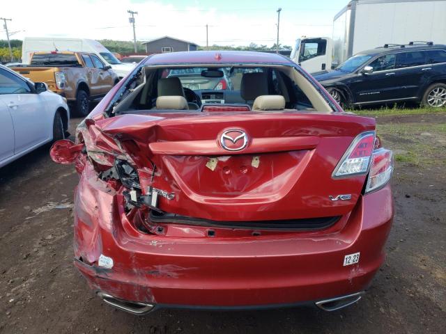 1YVHP82B395M21023 - 2009 MAZDA 6 S RED photo 6