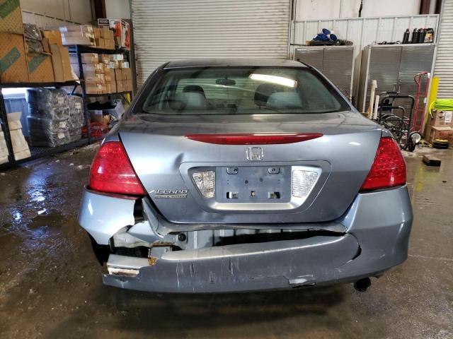 1HGCM56327A085171 - 2007 HONDA ACCORD SE BLUE photo 6