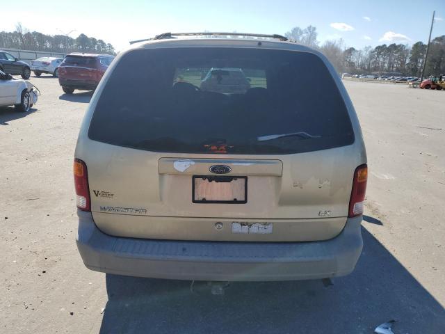 2FMDA51431BA51176 - 2001 FORD WINDSTAR LX BEIGE photo 6