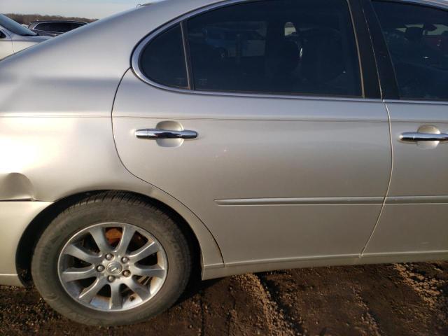 JTHBA30G940018070 - 2004 LEXUS ES 330 GOLD photo 10