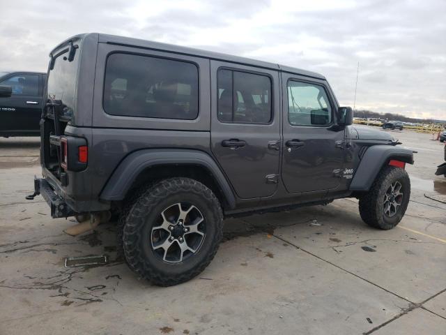 1C4HJXDNXJW200882 - 2018 JEEP WRANGLER U SPORT ნაცრისფერი ფოტო 3