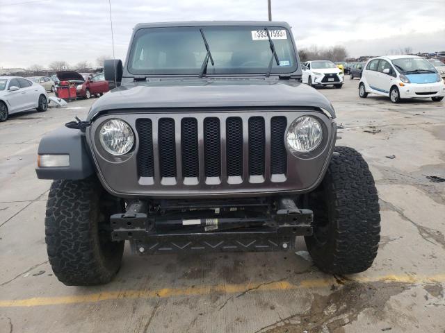 1C4HJXDNXJW200882 - 2018 JEEP WRANGLER U SPORT ნაცრისფერი ფოტო 5