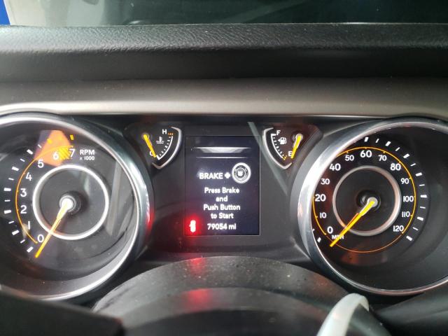 1C4HJXDNXJW200882 - 2018 JEEP WRANGLER U SPORT ნაცრისფერი ფოტო 9