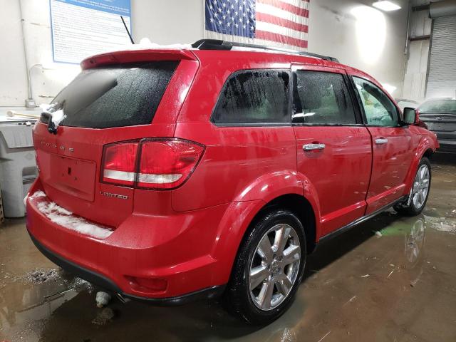 3C4PDDDG2ET174308 - 2014 DODGE JOURNEY LIMITED RED photo 3