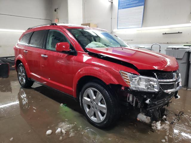 3C4PDDDG2ET174308 - 2014 DODGE JOURNEY LIMITED RED photo 4