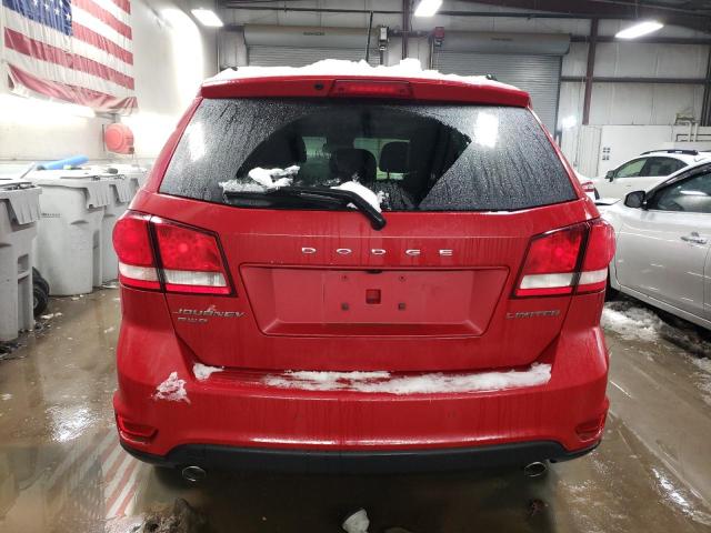 3C4PDDDG2ET174308 - 2014 DODGE JOURNEY LIMITED RED photo 6