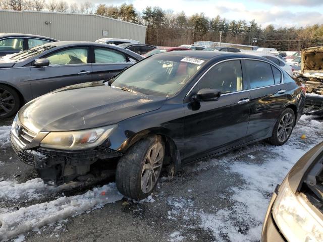 1HGCR2E54DA133851 - 2013 HONDA ACCORD SPORT BLACK photo 1