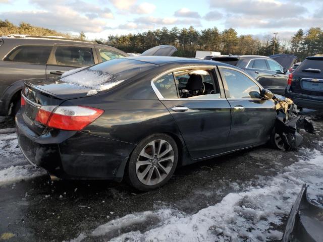 1HGCR2E54DA133851 - 2013 HONDA ACCORD SPORT BLACK photo 3