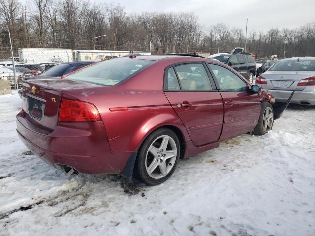 19UUA66234A012218 - 2004 ACURA TL MAROON photo 3