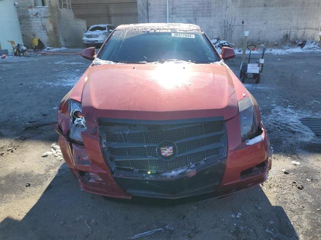1G6DE5EG8A0135043 - 2010 CADILLAC CTS LUXURY COLLECTION RED photo 5