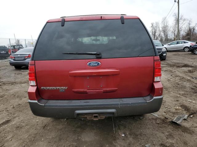 1FMPU16L94LA49580 - 2004 FORD EXPEDITION XLT BURGUNDY photo 6