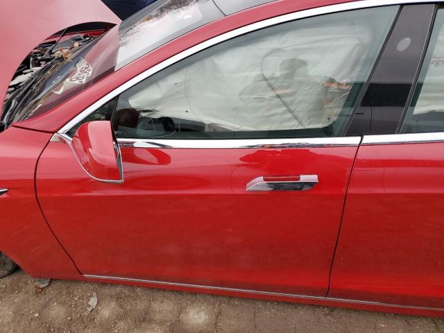 5YJSA1E40KF313898 - 2019 TESLA MODEL S 红色 照片 7