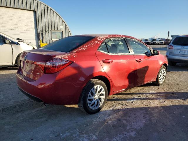 5YFBURHE7HP657073 - 2017 TOYOTA COROLLA L RED photo 3