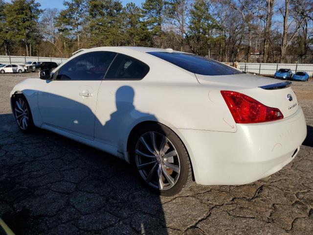 JNKCV64E88M112622 - 2008 INFINITI G37 BASE WHITE photo 2