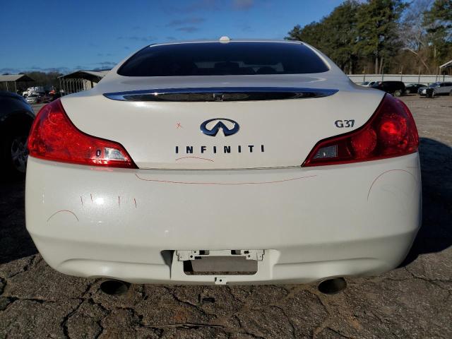 JNKCV64E88M112622 - 2008 INFINITI G37 BASE WHITE photo 6