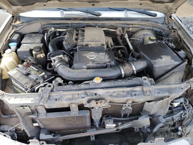 5N1AR18U87C641019 - 2007 NISSAN PATHFINDER LE 银色 照片 12