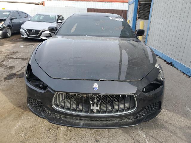 ZAM57XSA4E1107159 - 2014 MASERATI GHIBLI BLACK photo 5