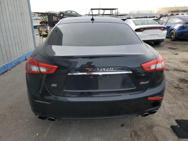 ZAM57XSA4E1107159 - 2014 MASERATI GHIBLI BLACK photo 6