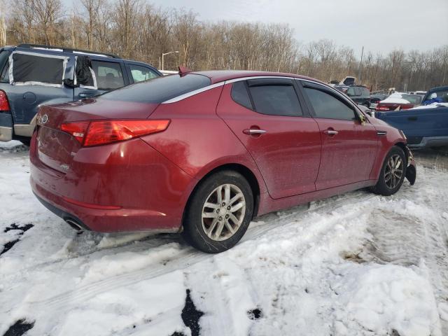 5XXGM4A78CG035409 - 2012 KIA OPTIMA LX RED photo 3