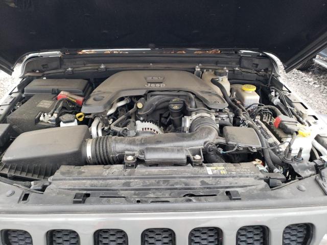 1C4HJXDG4KW643547 - 2019 JEEP WRANGLER U SPORT ნაცრისფერი ფოტო 12