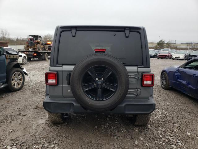 1C4HJXDG4KW643547 - 2019 JEEP WRANGLER U SPORT ნაცრისფერი ფოტო 6