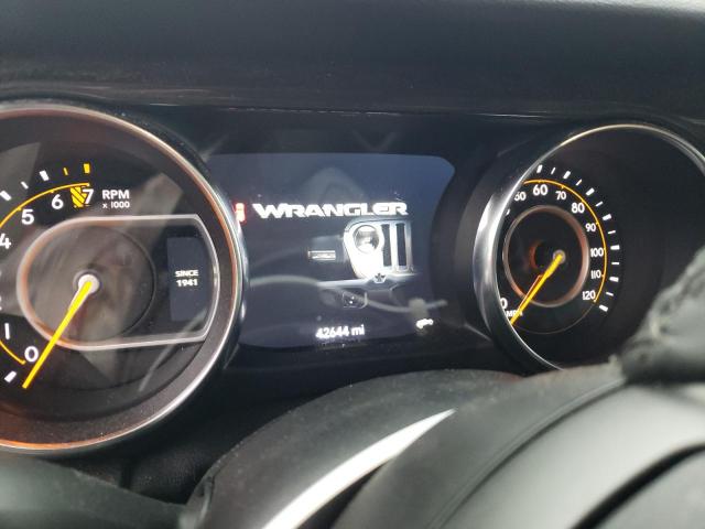 1C4HJXDG4KW643547 - 2019 JEEP WRANGLER U SPORT ნაცრისფერი ფოტო 9