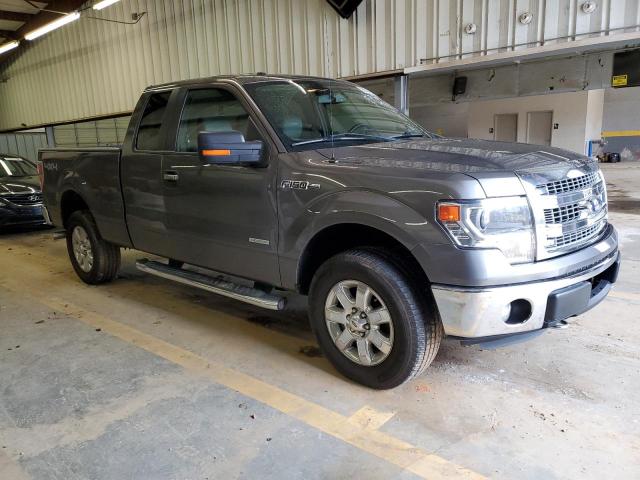 1FTFX1ETXEFB56209 - 2014 FORD F150 SUPER CAB GRAY photo 4