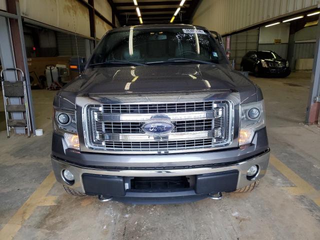 1FTFX1ETXEFB56209 - 2014 FORD F150 SUPER CAB GRAY photo 5