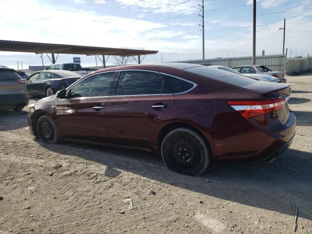 4T1BK1EB9DU034726 - 2013 TOYOTA AVALON BASE BURGUNDY photo 2