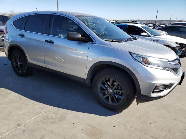 3CZRM3H30GG708387 - 2016 HONDA CR-V LX SILVER photo 4