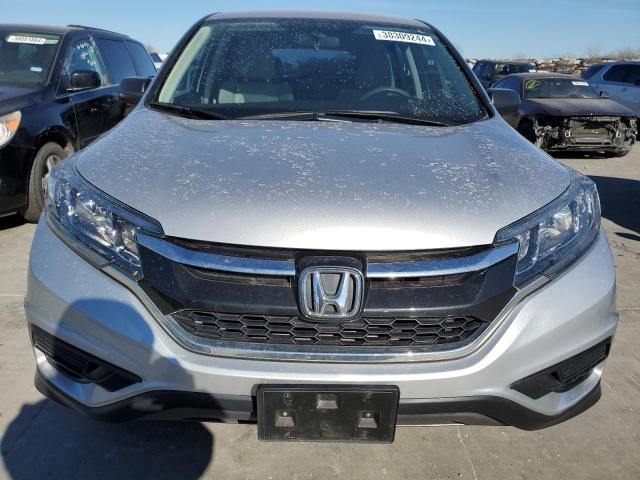 3CZRM3H30GG708387 - 2016 HONDA CR-V LX SILVER photo 5